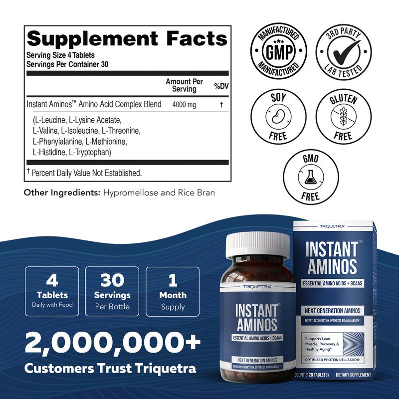 Instant Aminos Capsules - EAA+BCAA