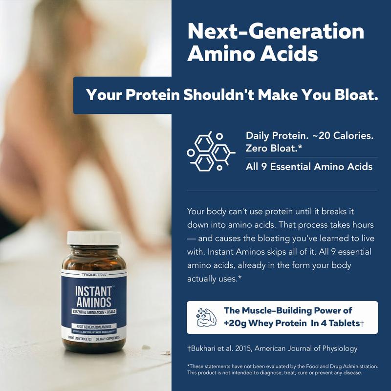 Instant Aminos Capsules - EAA+BCAA